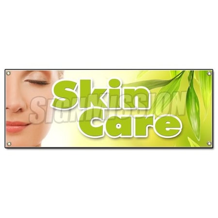 Signmission SKIN CARE BANNER SIGN esthetician spa massage specialist salon dermatologist B-Skin Care
